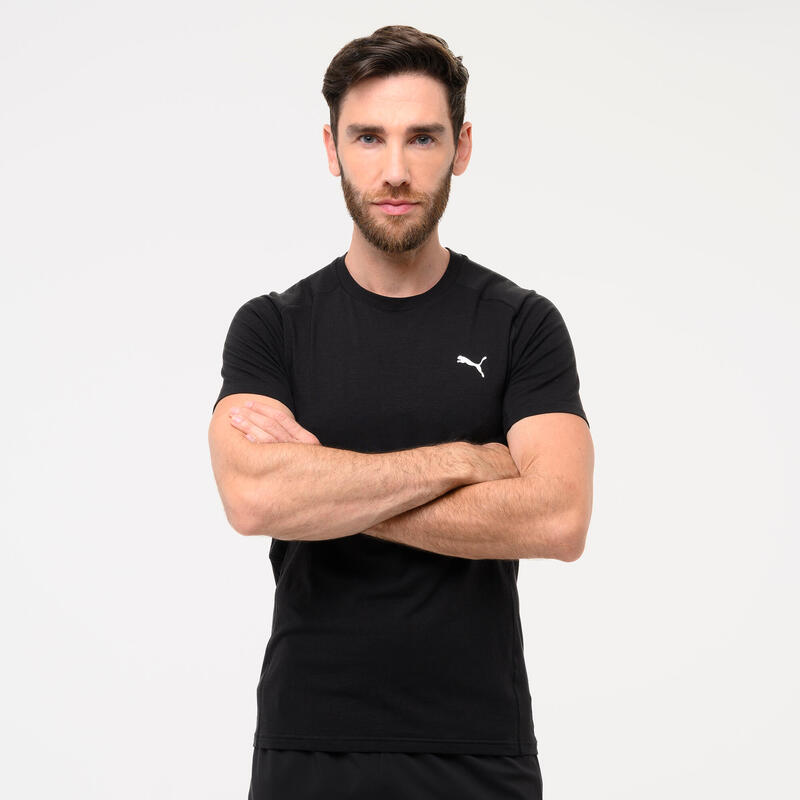 Tricou active Puma Negru Bărbați