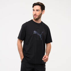 T-shirt en coton à manches courtes homme, blanc