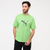 T-shirt en coton à manches courtes homme, vert