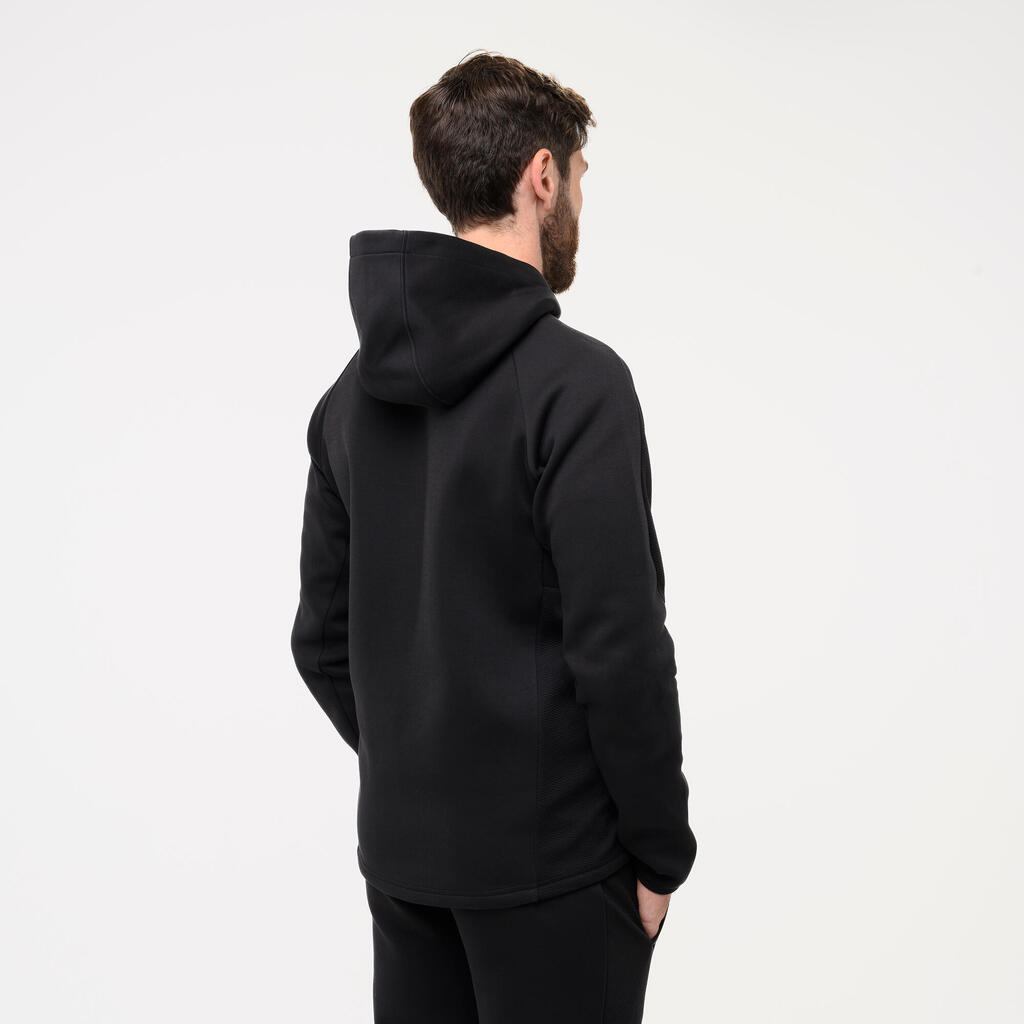 Kapuzenjacke Herren - Active schwarz 