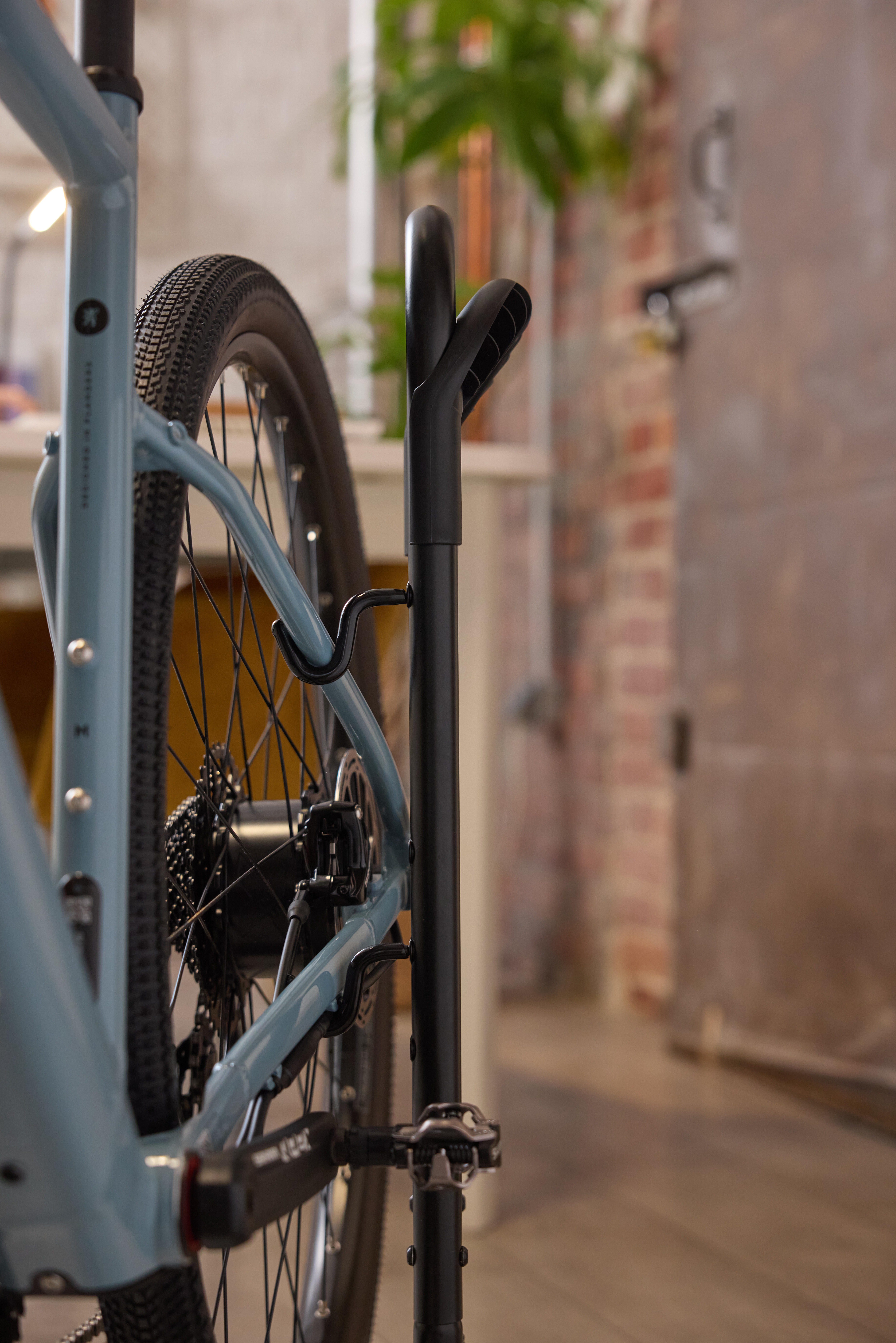 Support 2 en 1 pour 1 vélo au sol - DECATHLON