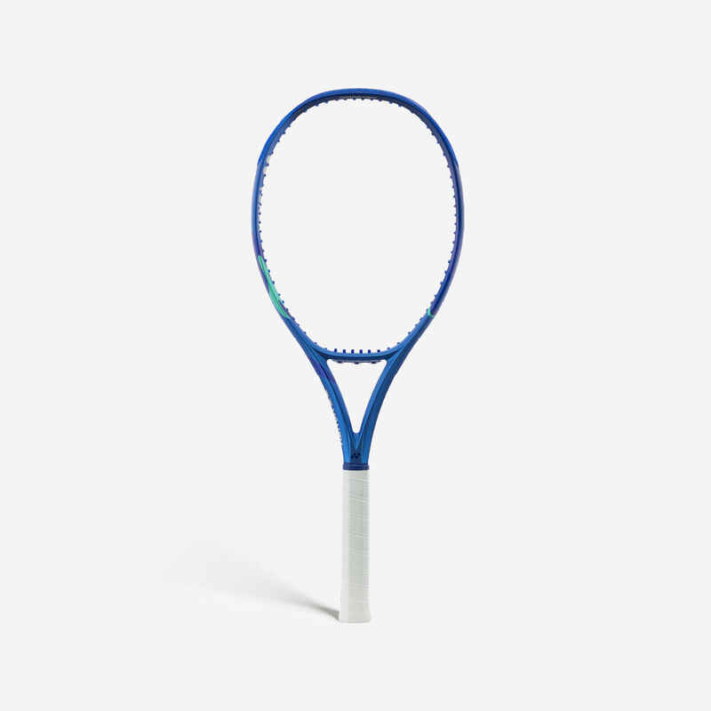 Tenis Racket Blue Adult Tennis 300 g Racket Ezone 100 V8 - Blue - Decathlon