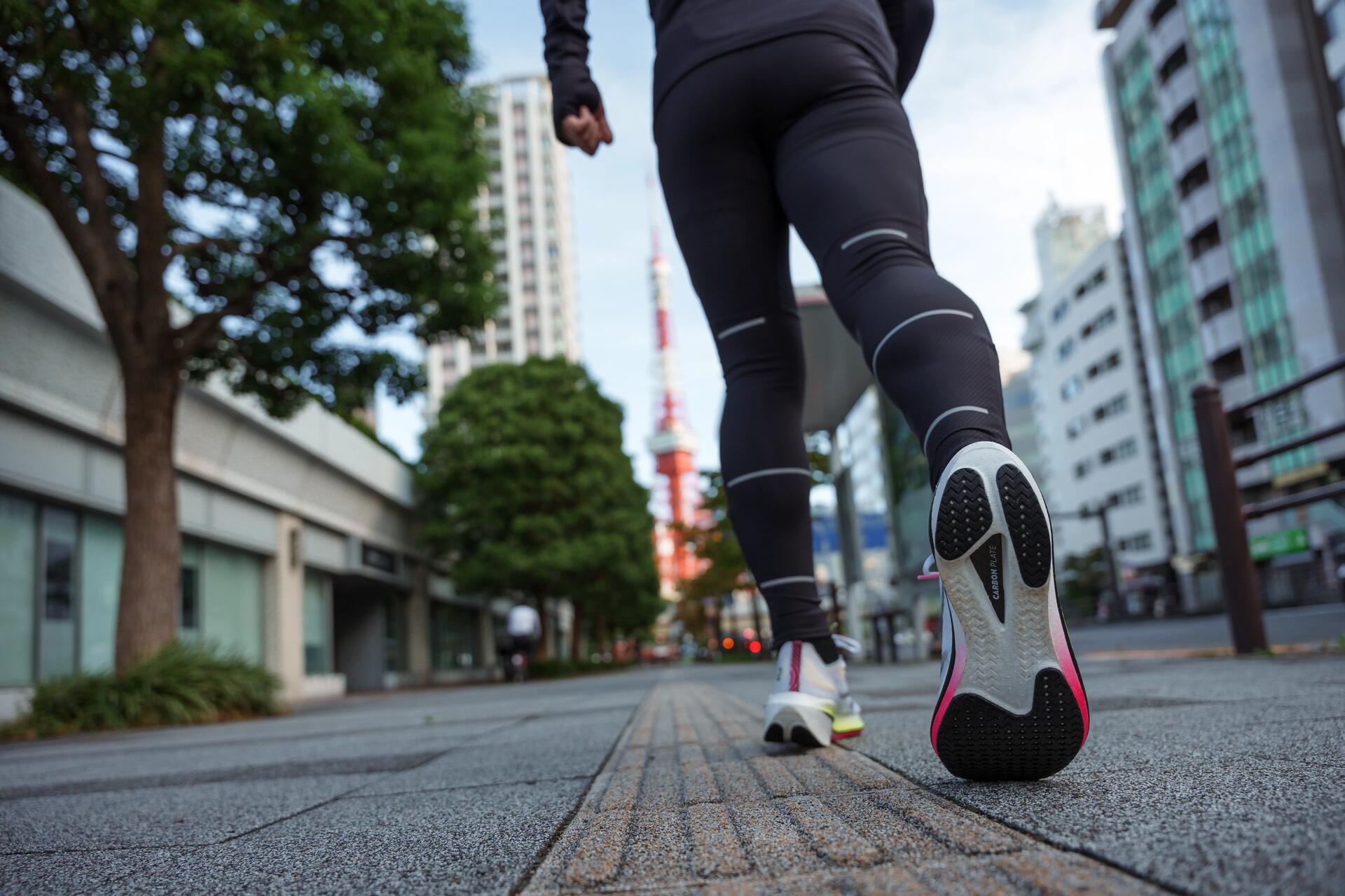 woman running