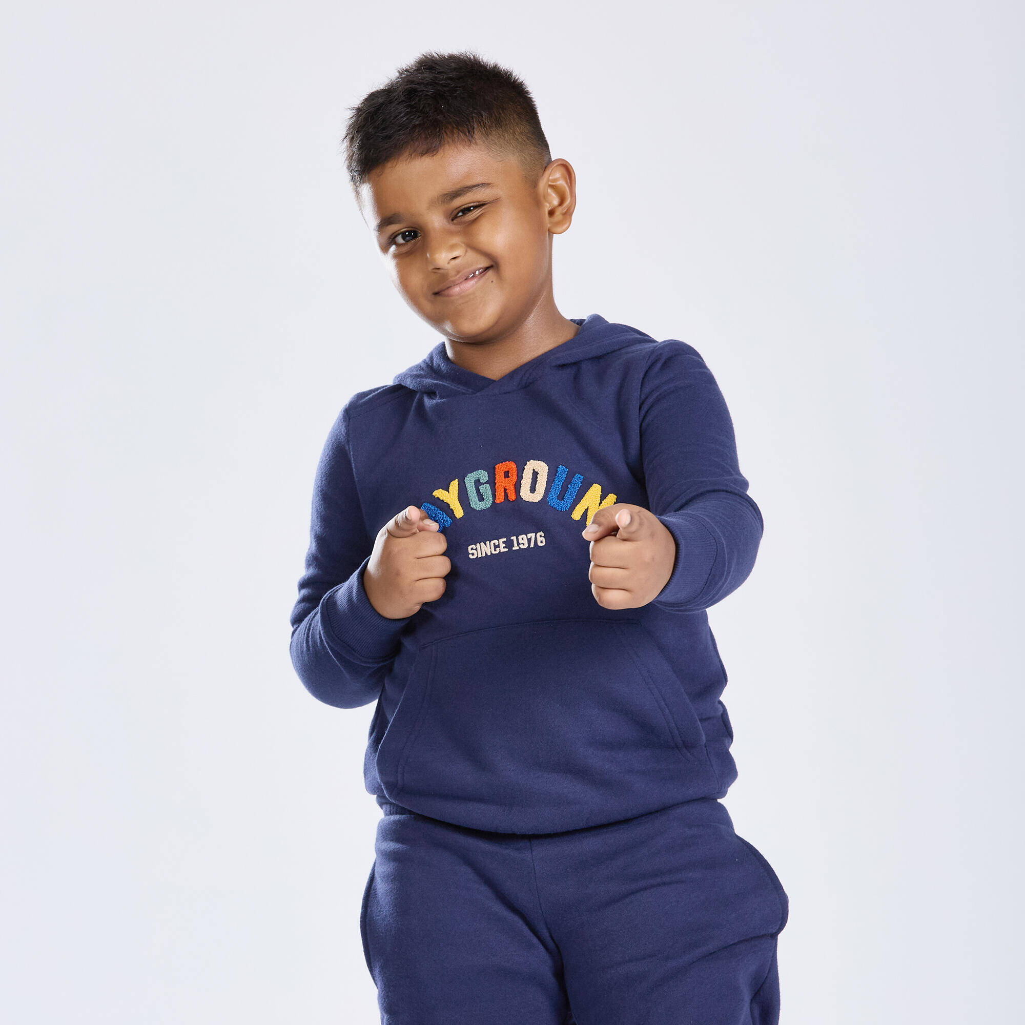 Kids' Cotton Hooded Sweatshirt -  4
