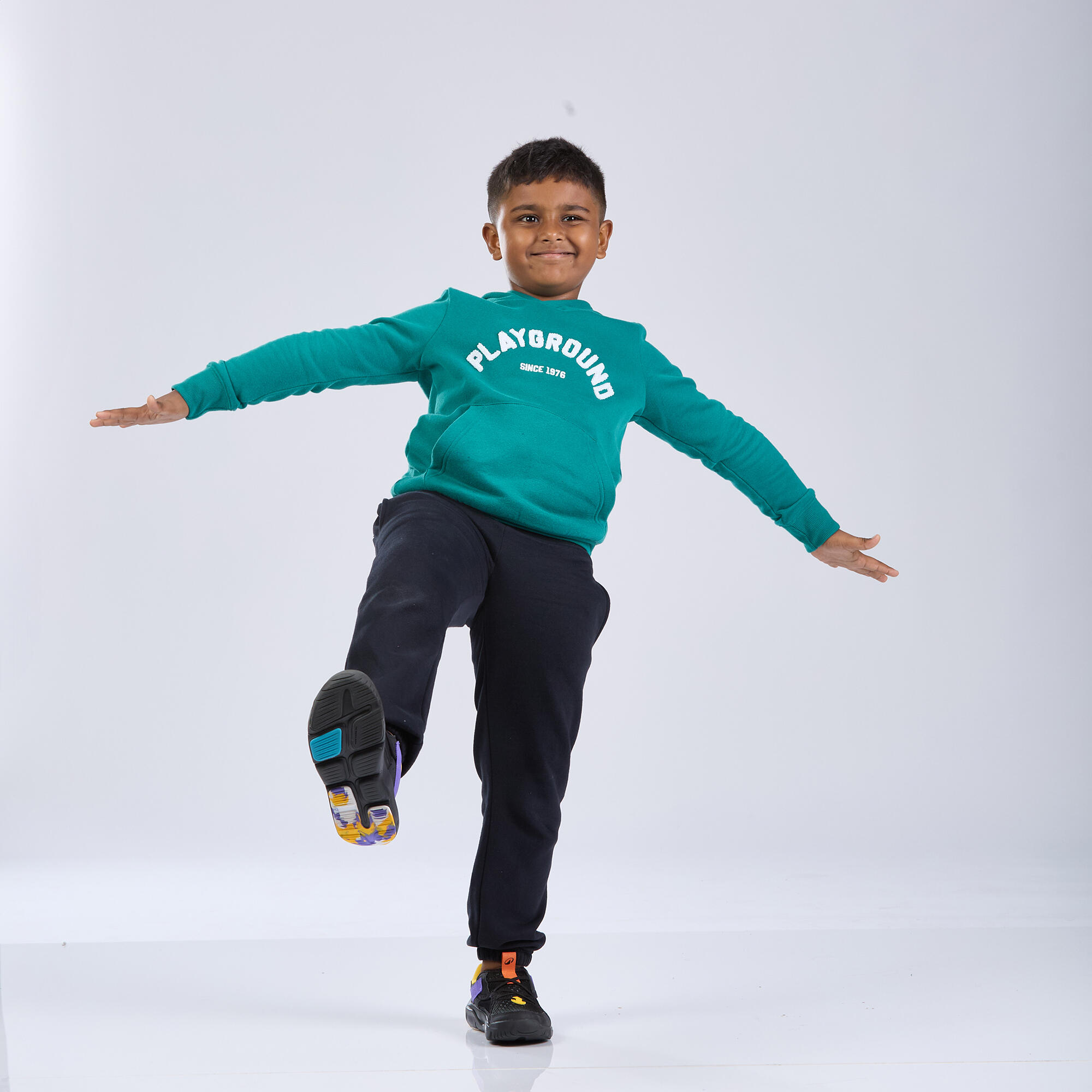 Kids' Cotton Hooded Sweatshirt