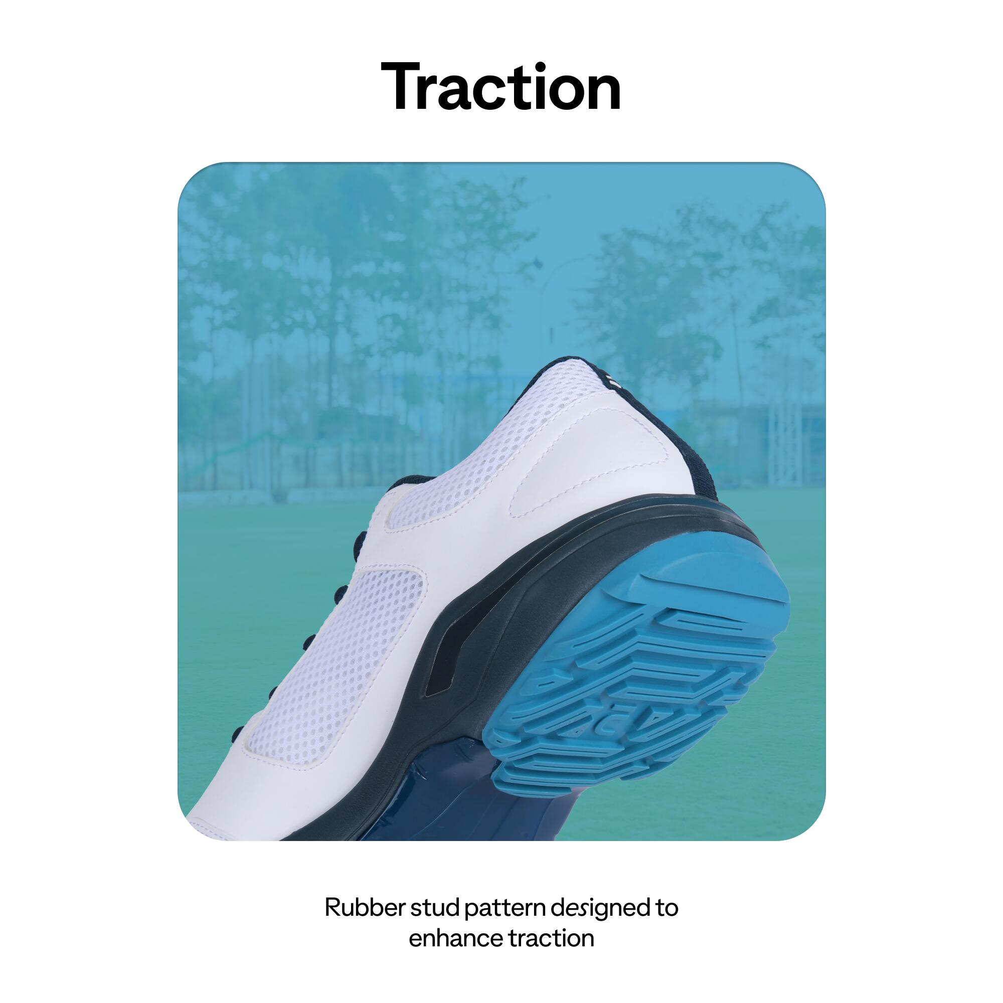 Kids Cricket Shoes CS500 - Turquoise