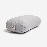 Pernă flat bolster de yoga, gri