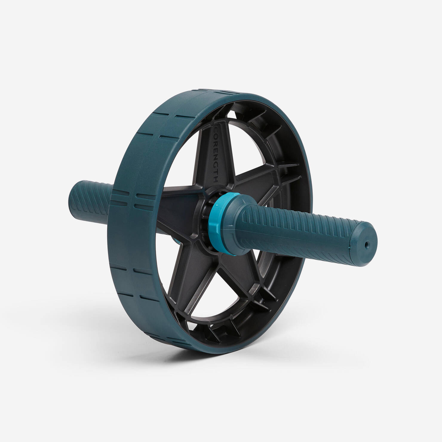 Ab Wheel Matte Finish - Teal Blue