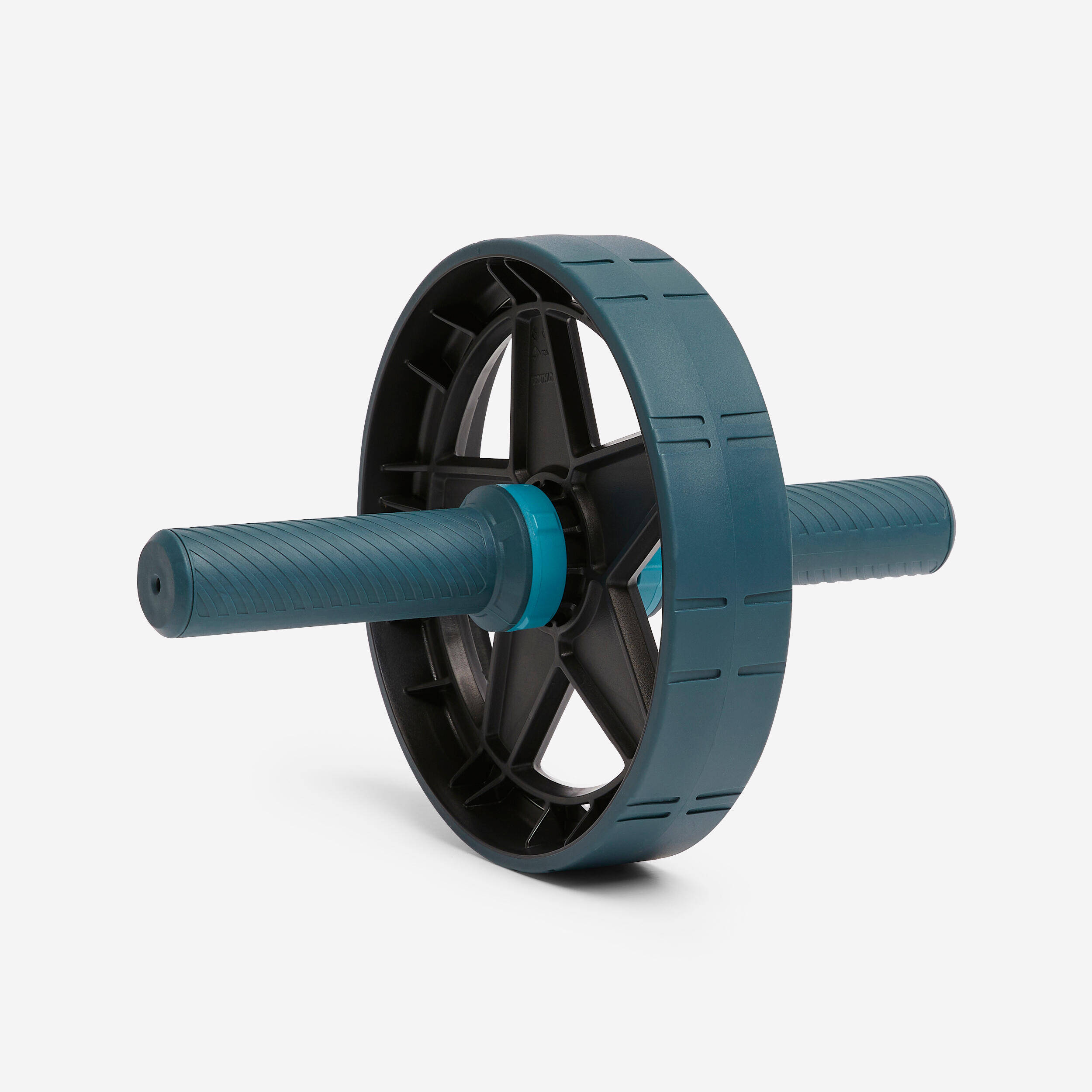 Ab Wheel Matte Finish - Teal Blue -  2
