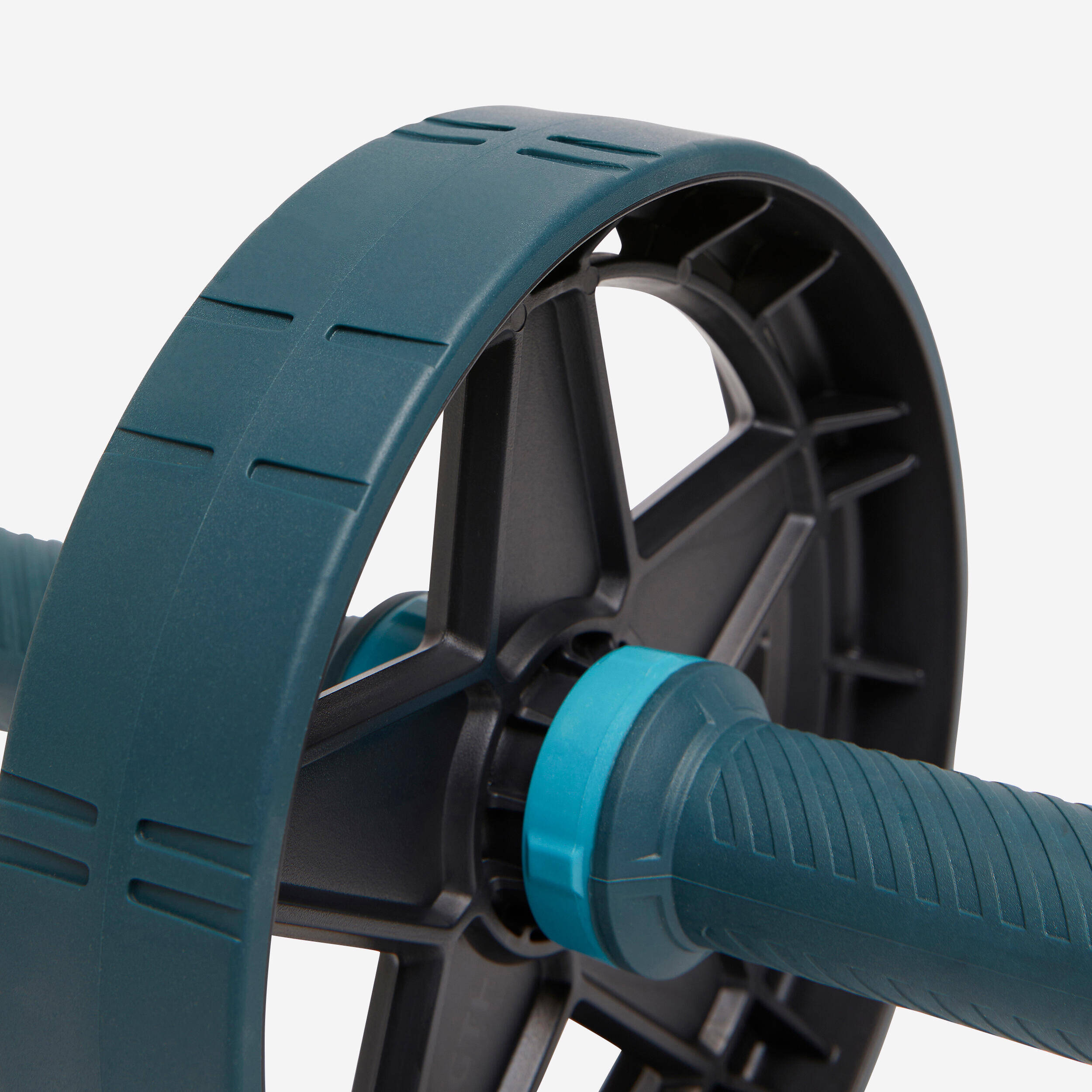Ab Wheel Matte Finish - Teal Blue -  4