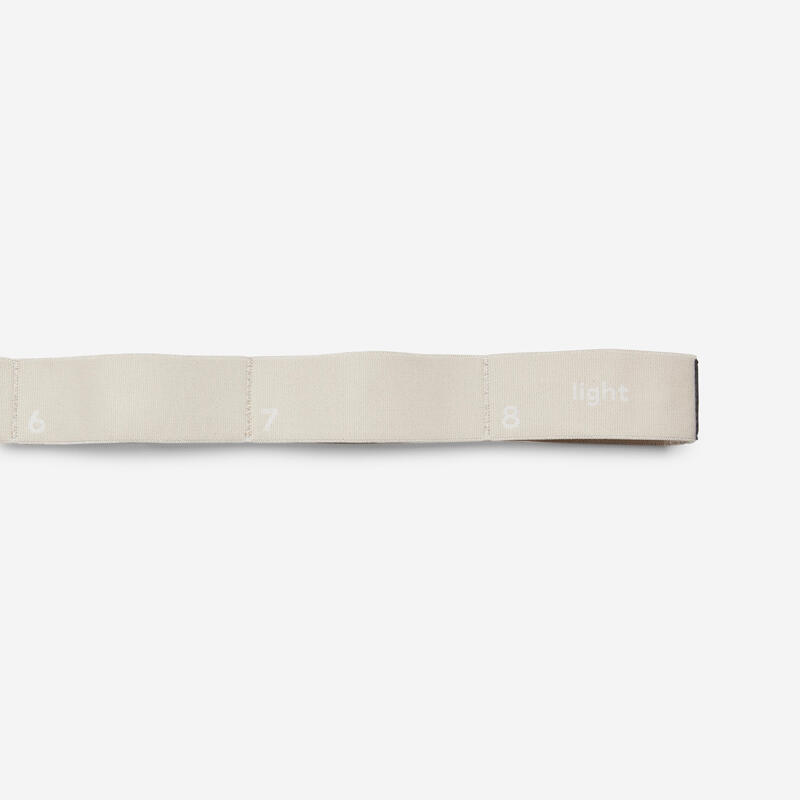 Kumaş Direnç Bandı - Kolay Seviye - Bej - 7 Kg