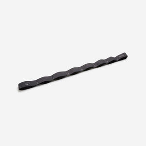 Banda Elástica Fitness Gris Textil Resistencia Alta 15 kg
