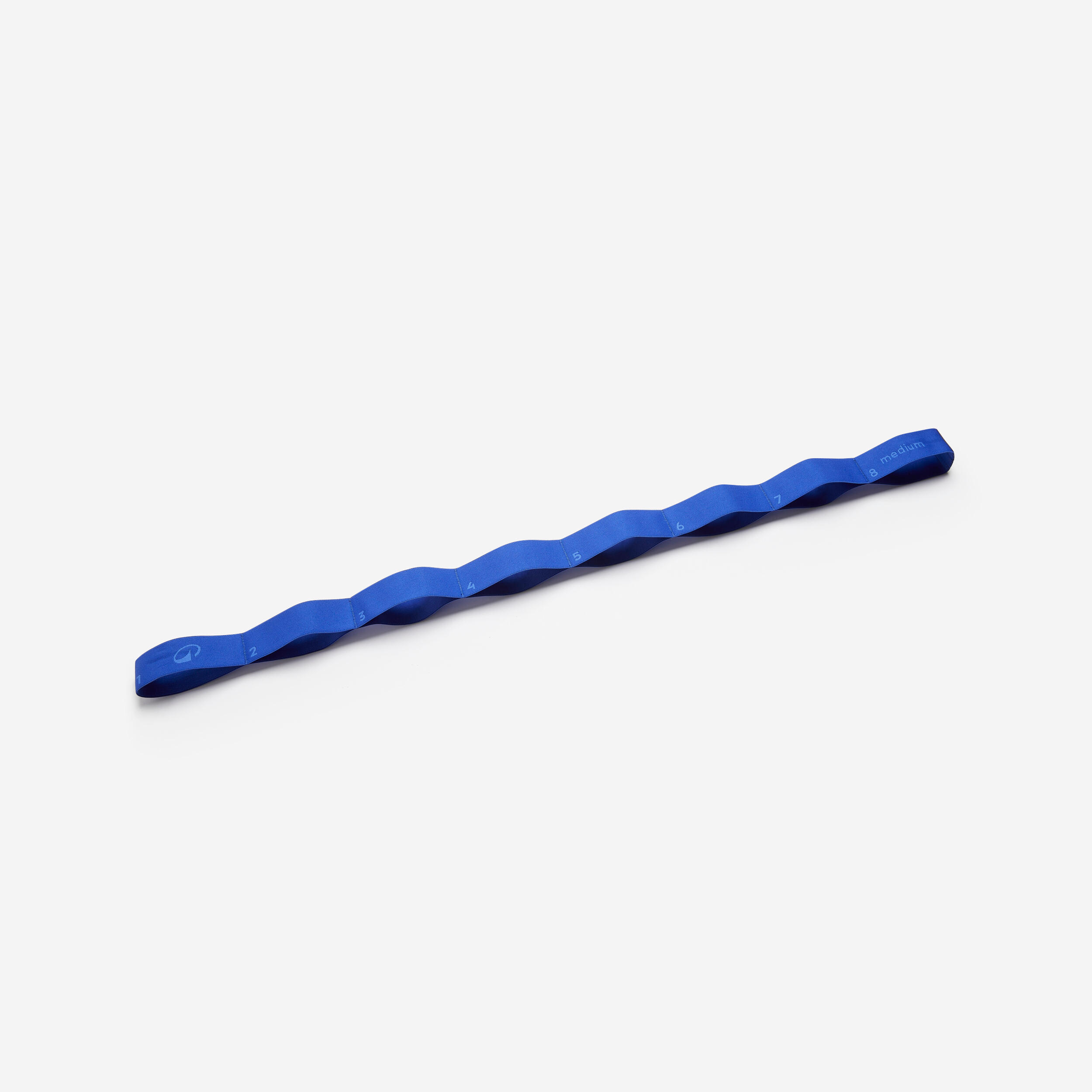 Fitness Medium-Resistance Fabric Band 10 kg - Blue