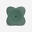 Pad de yoga pour genoux et poignets, vert