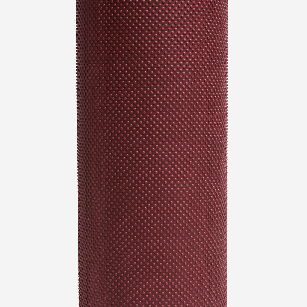 Rouleau en mousse de Pilates longueur 38 cm diamètre 13 cm, Foam roller violet