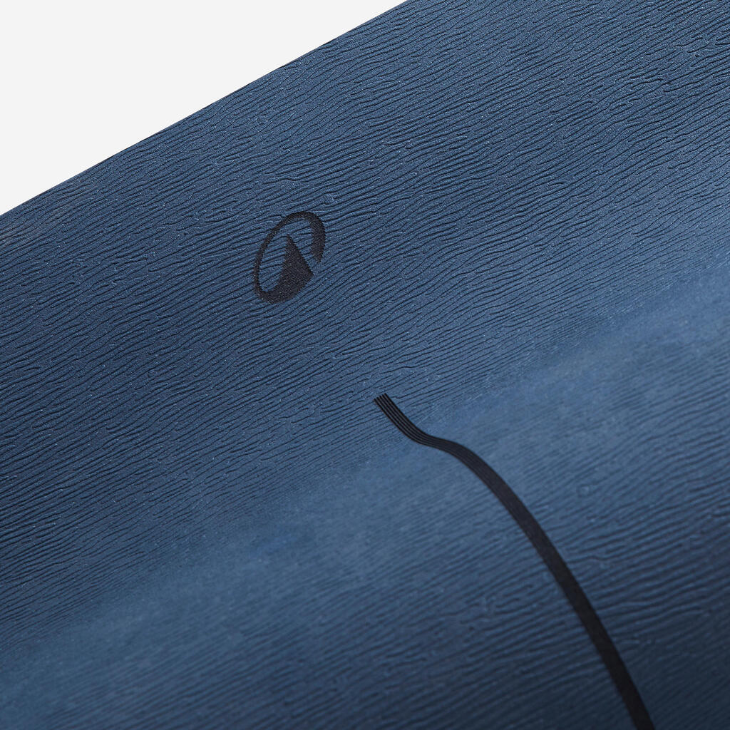 5 mm Grippy and Comfortable Beginner Yoga Mat - Dark Blue