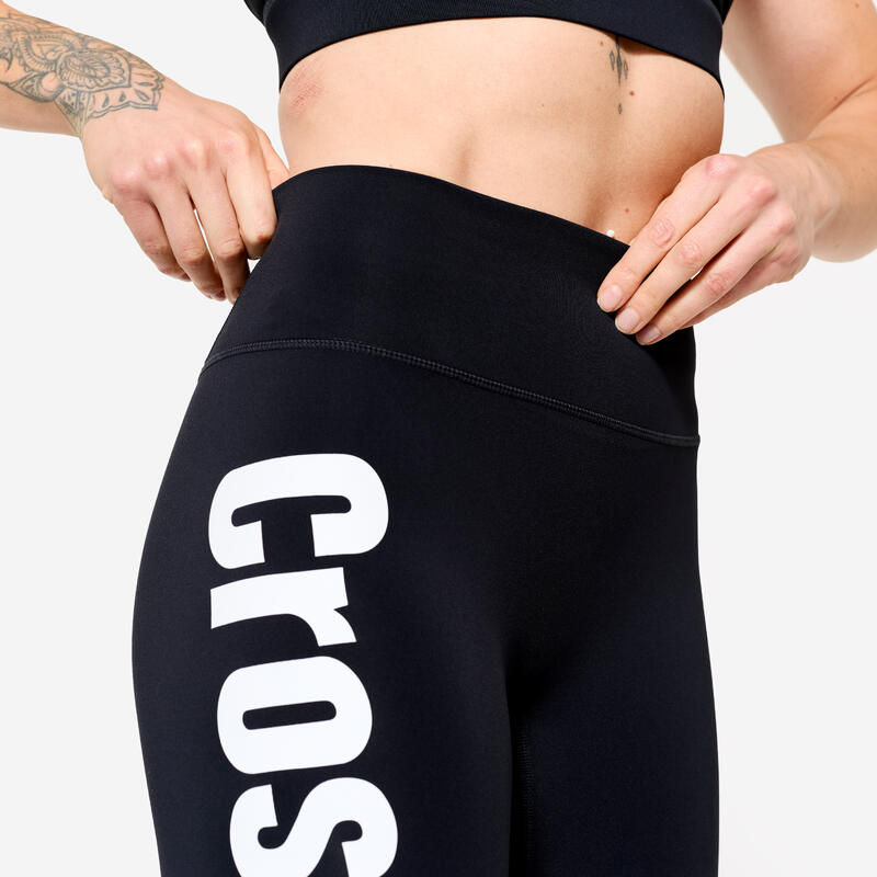 Dameslegging voor CROSSFIT® zwart