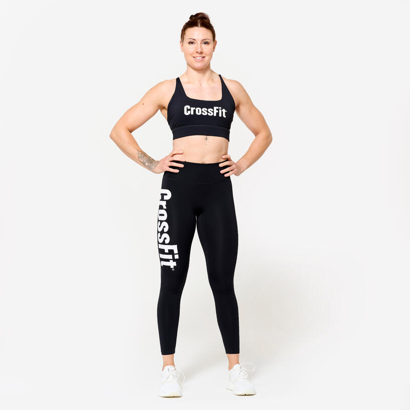 Leggings de CROSSFIT® Mulher Preto