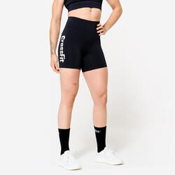 Short de crossfit® femme, noir