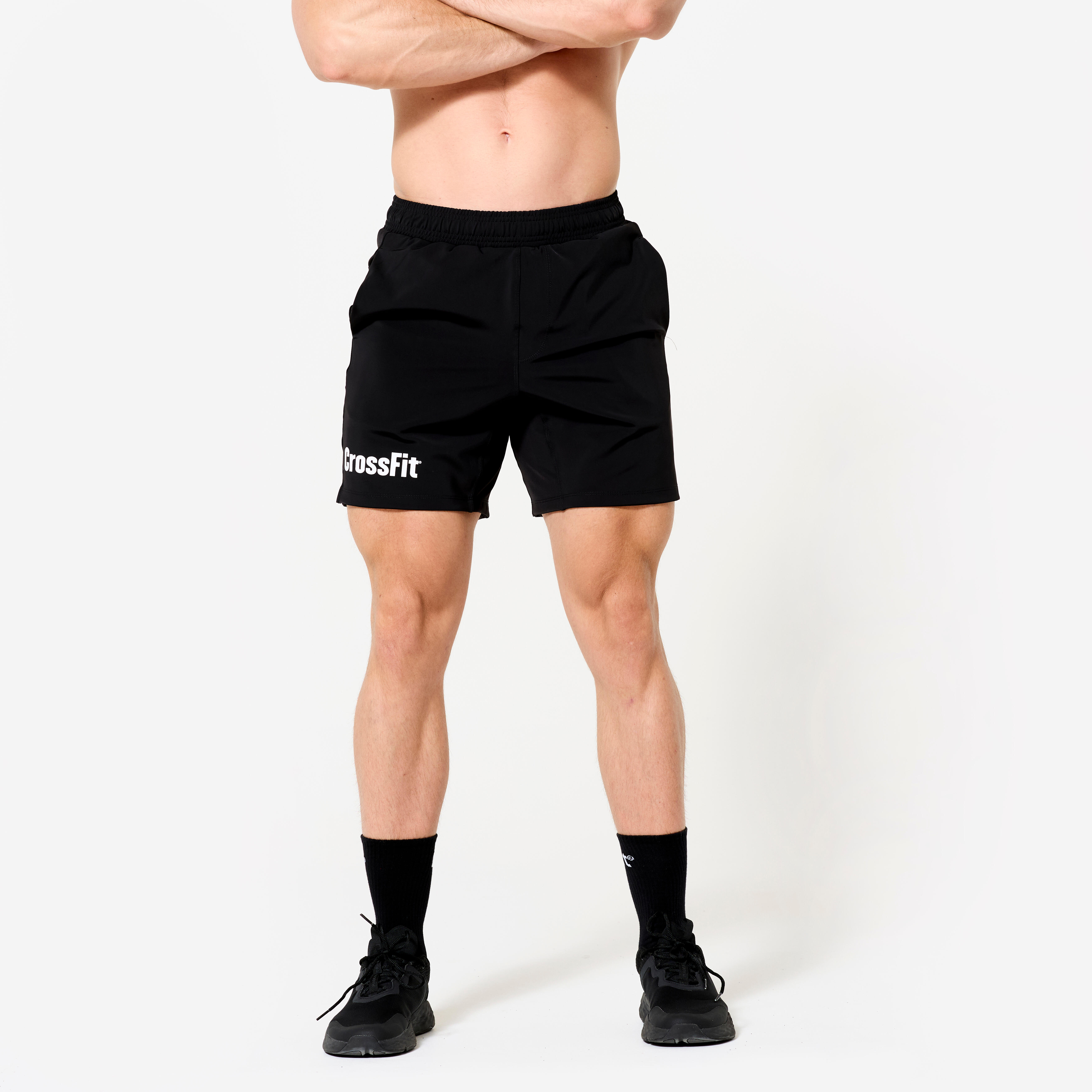 Șort Crossfit® Negru Bărbați