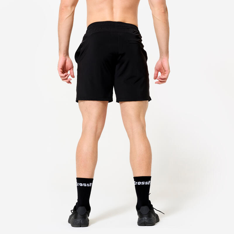 Șort Crossfit® Negru Bărbați