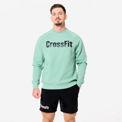 Uniseks sweatshirt voor crossfit® groen