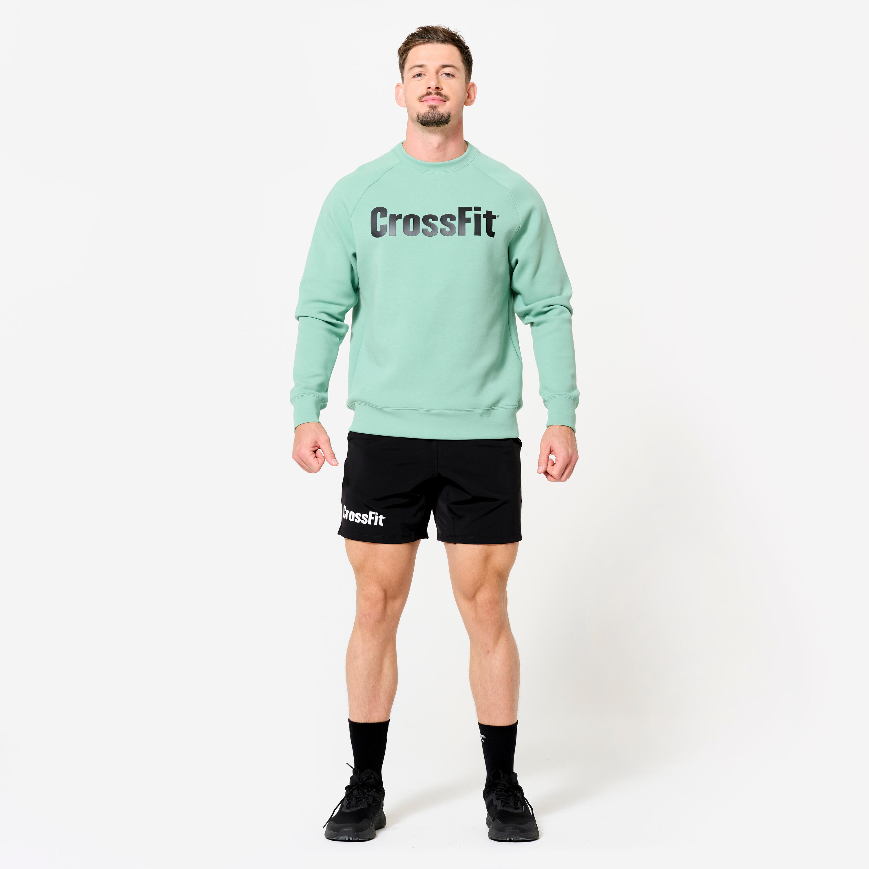 Sweat-shirt de crossfit® unisexe, vert 3/17