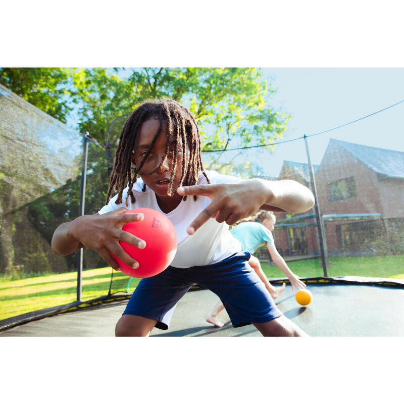 Ademend multisport T-shirt voor kinderen wit