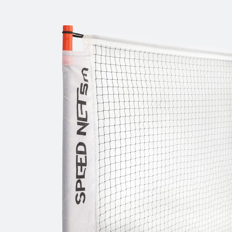 Badminton/Tenis/Pickleball Filesi - Beyaz - Speednet 5M V2