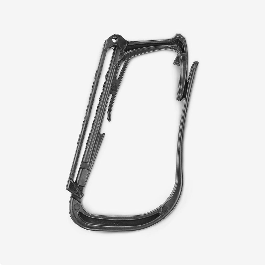 Innovative mountaineering and climbing equipment rack, Rack ICE