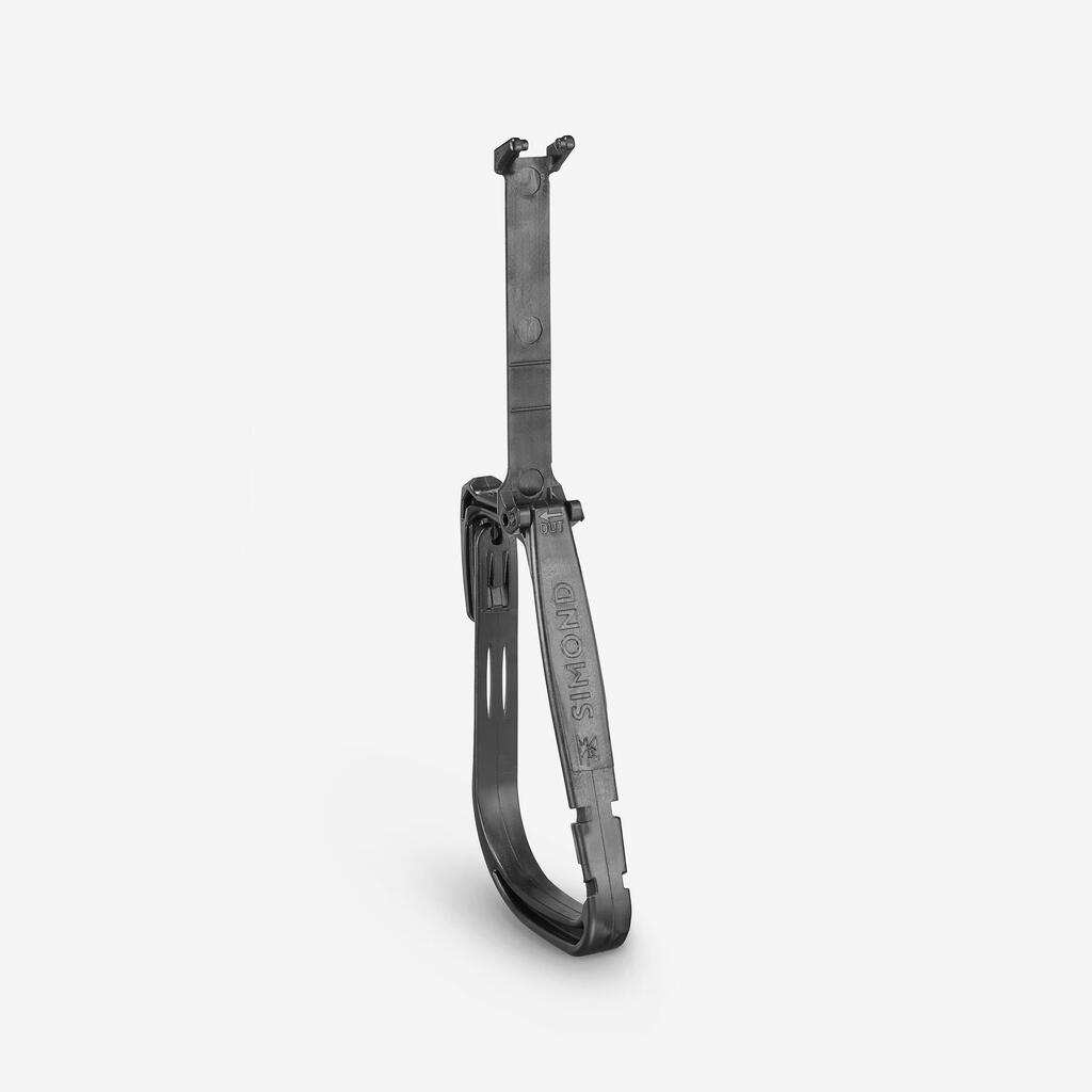 Innovative mountaineering and climbing equipment rack, Rack ICE