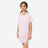 LITE Badminton T-shirt 560 Junior White Pink