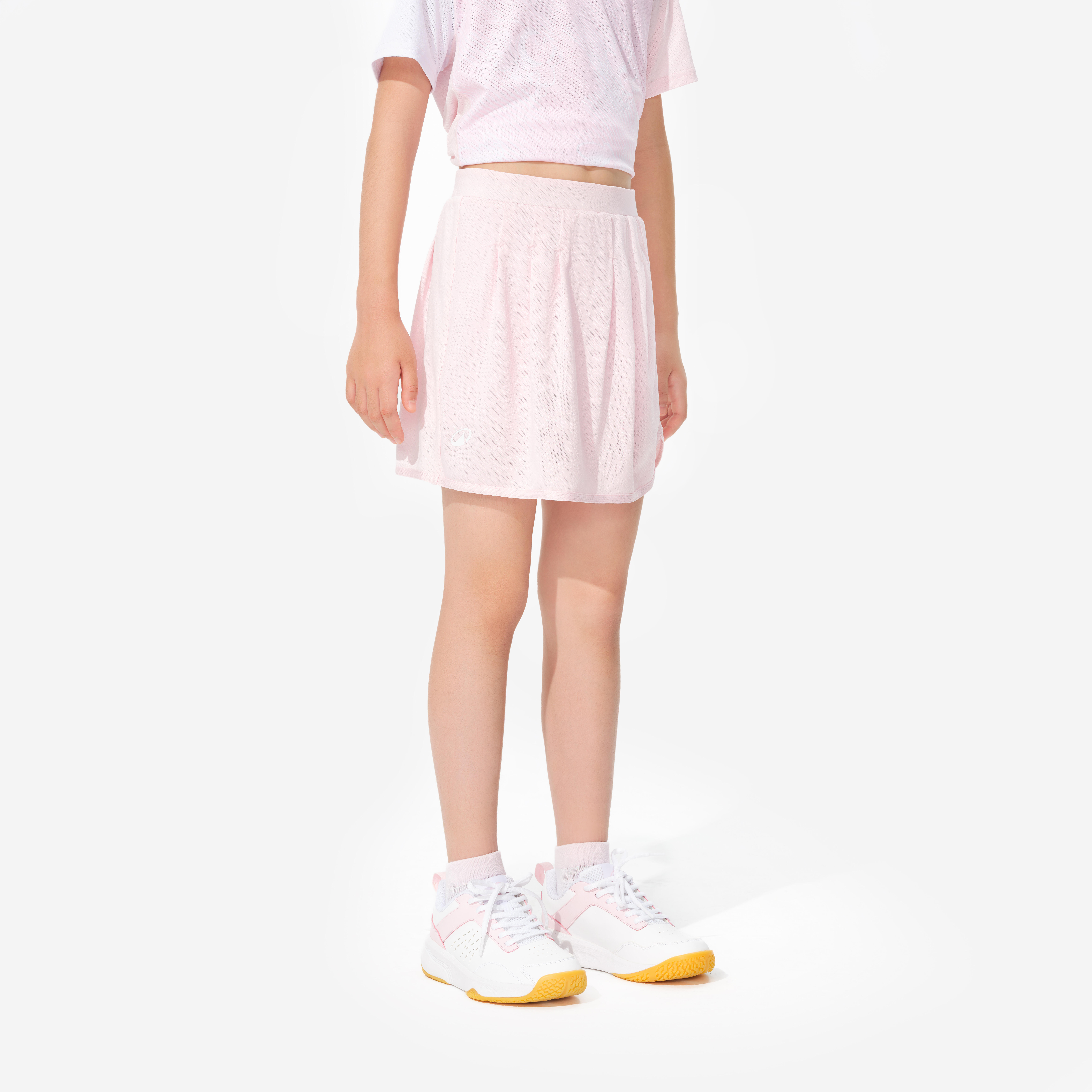 kuikma Badminton junior 560 skirt pink-picture-14