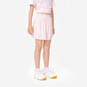Badminton junior 560 skirt pink