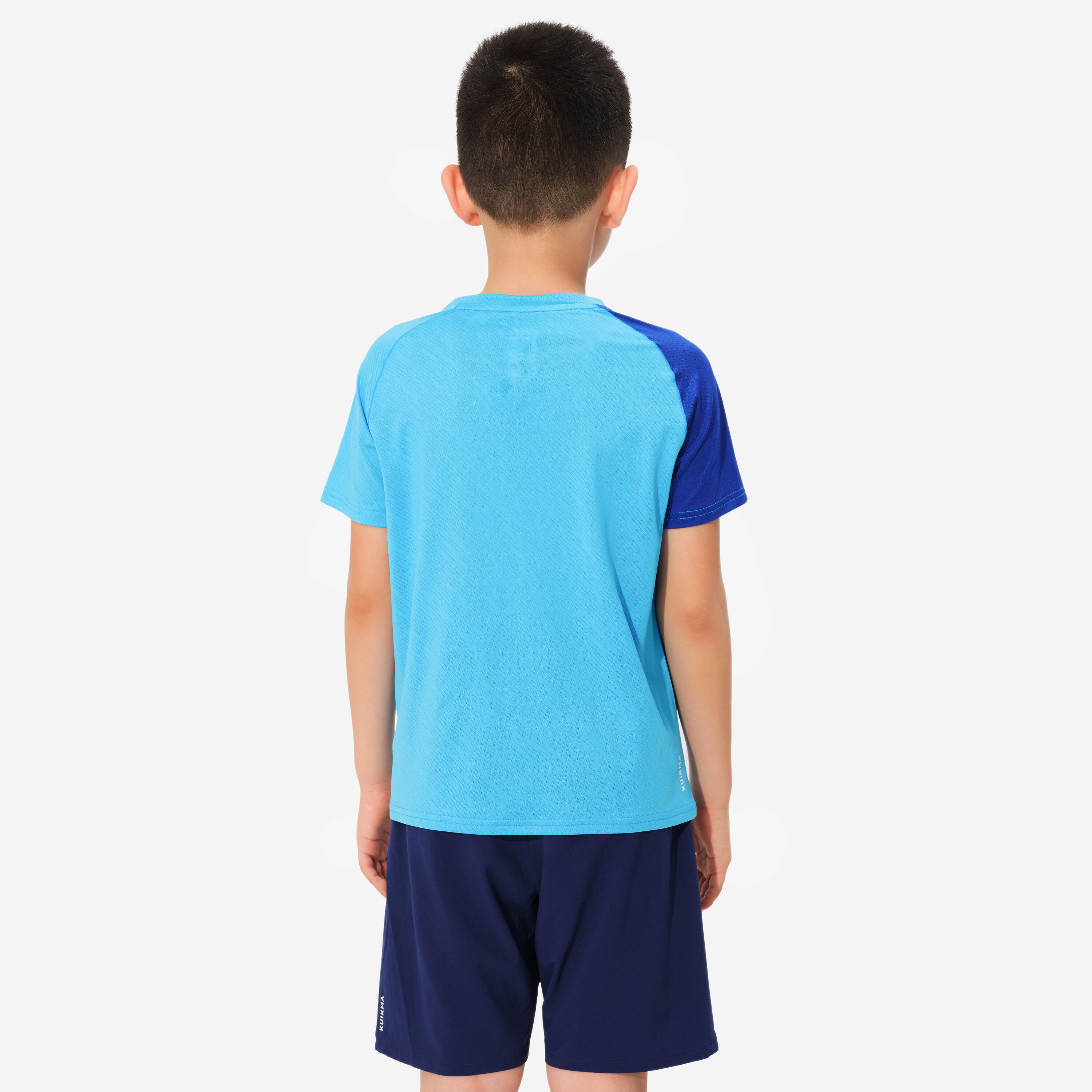 LITE Badminton T-shirt 560 Junior Royal Aqua -  4