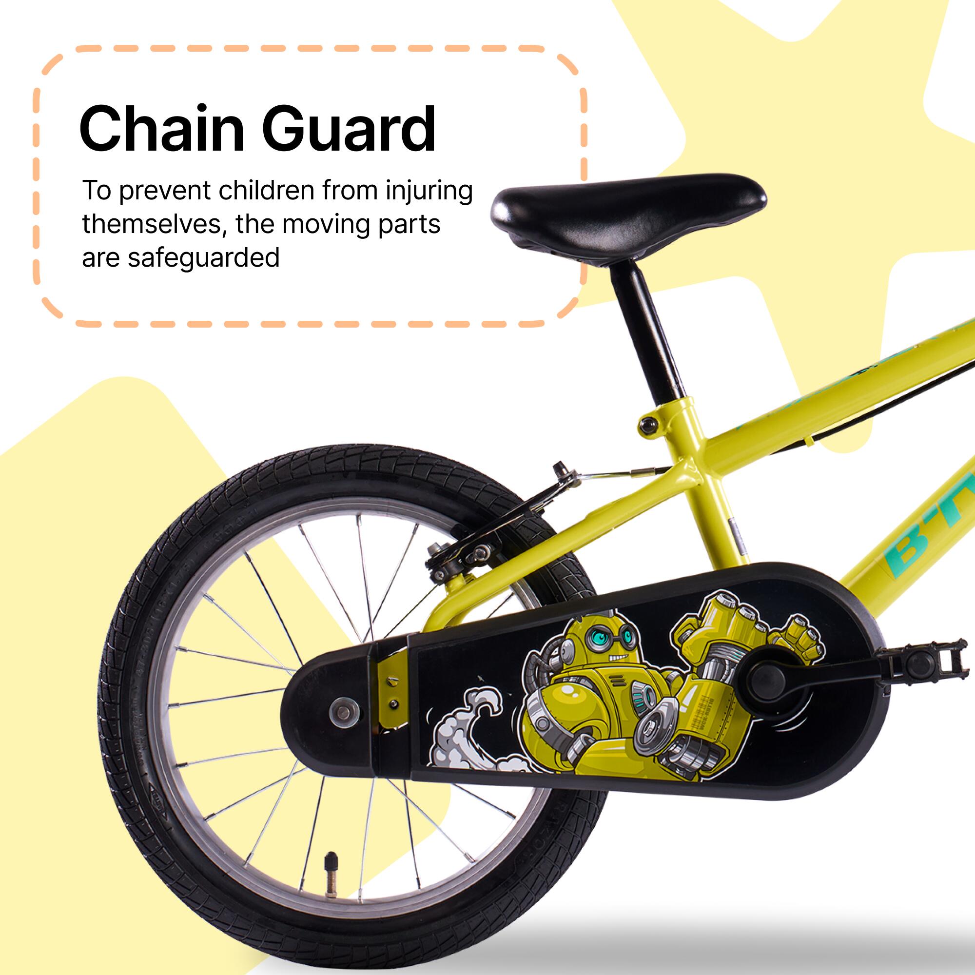 Kids Cycle 4 - 6 years (16inch) - Robot 100