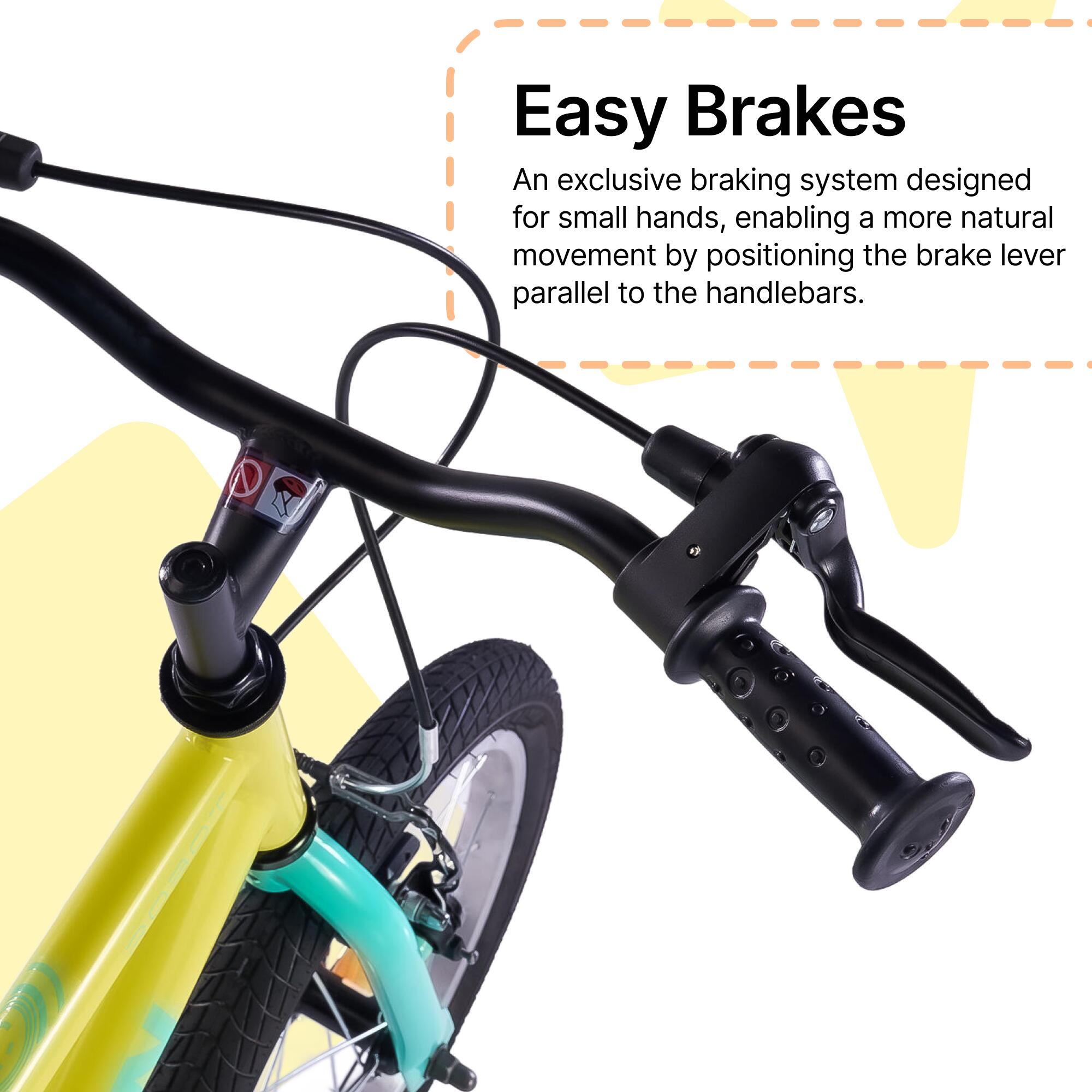 Kids Cycle 4 - 6 years (16inch) - Robot 100