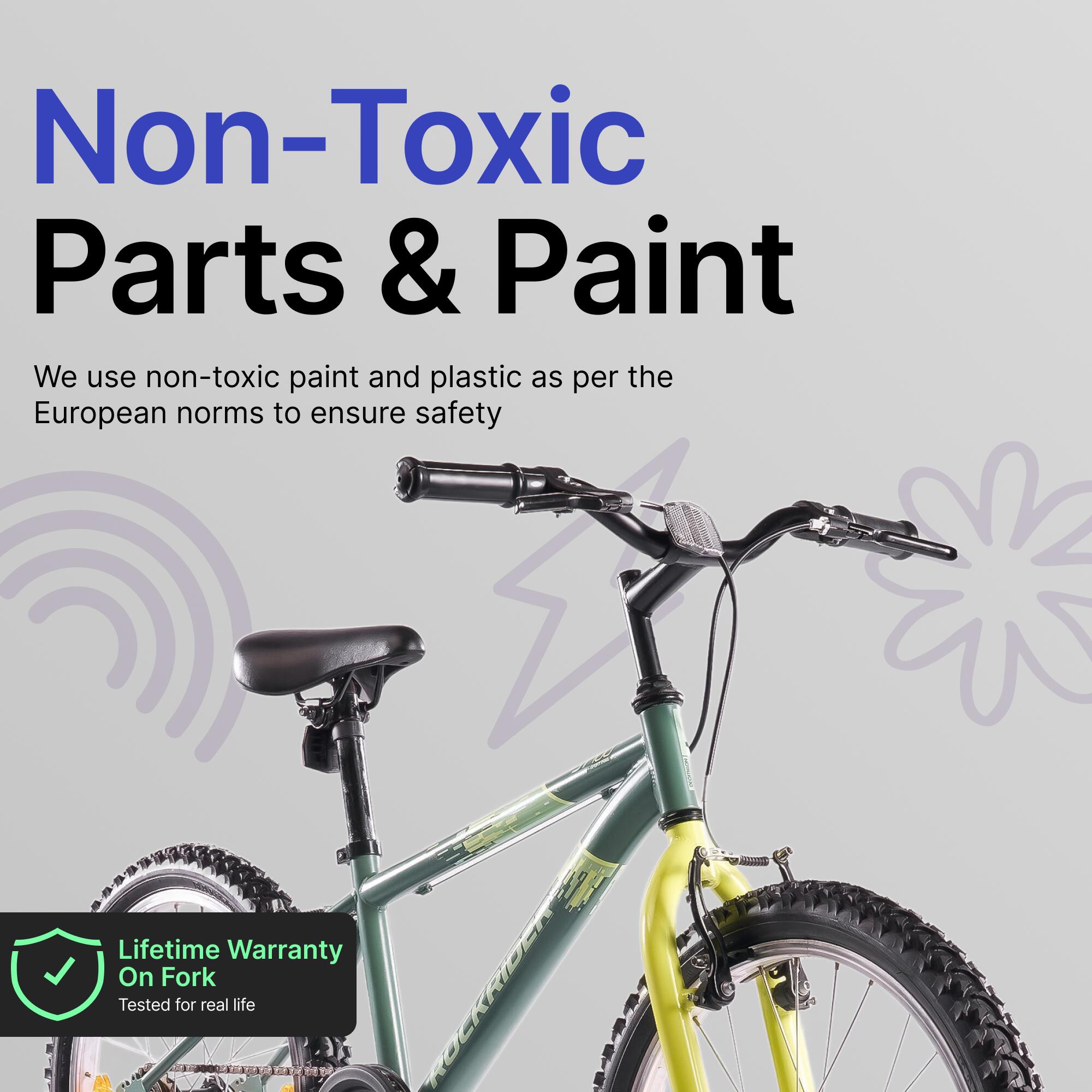 Kids cycle 6 - 8 years (20inch) - Rockrider ST100