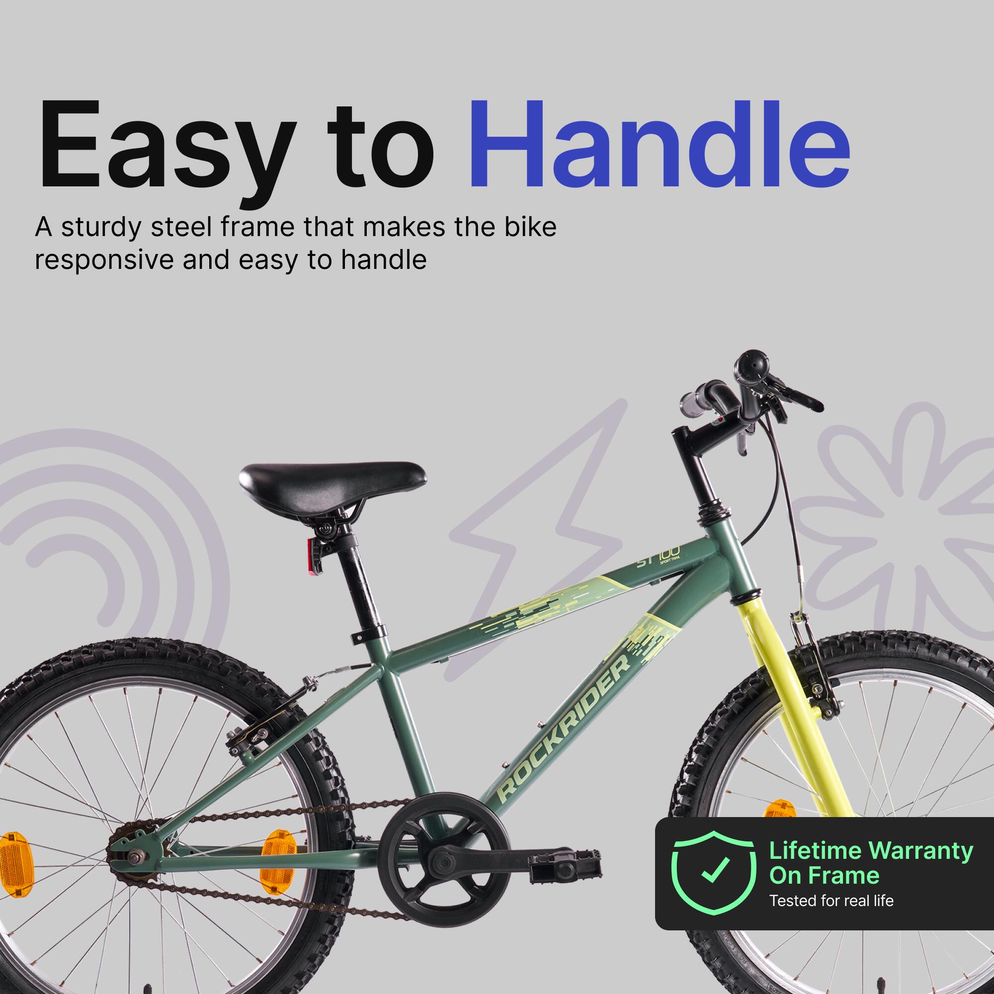 Kids cycle 6 - 8 years (20inch) - Rockrider ST100