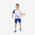 LITE Badminton T-shirt 560 Junior Royal White