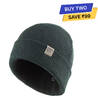 ADULT SKI HAT - FISHERMAN - FOREST GREEN