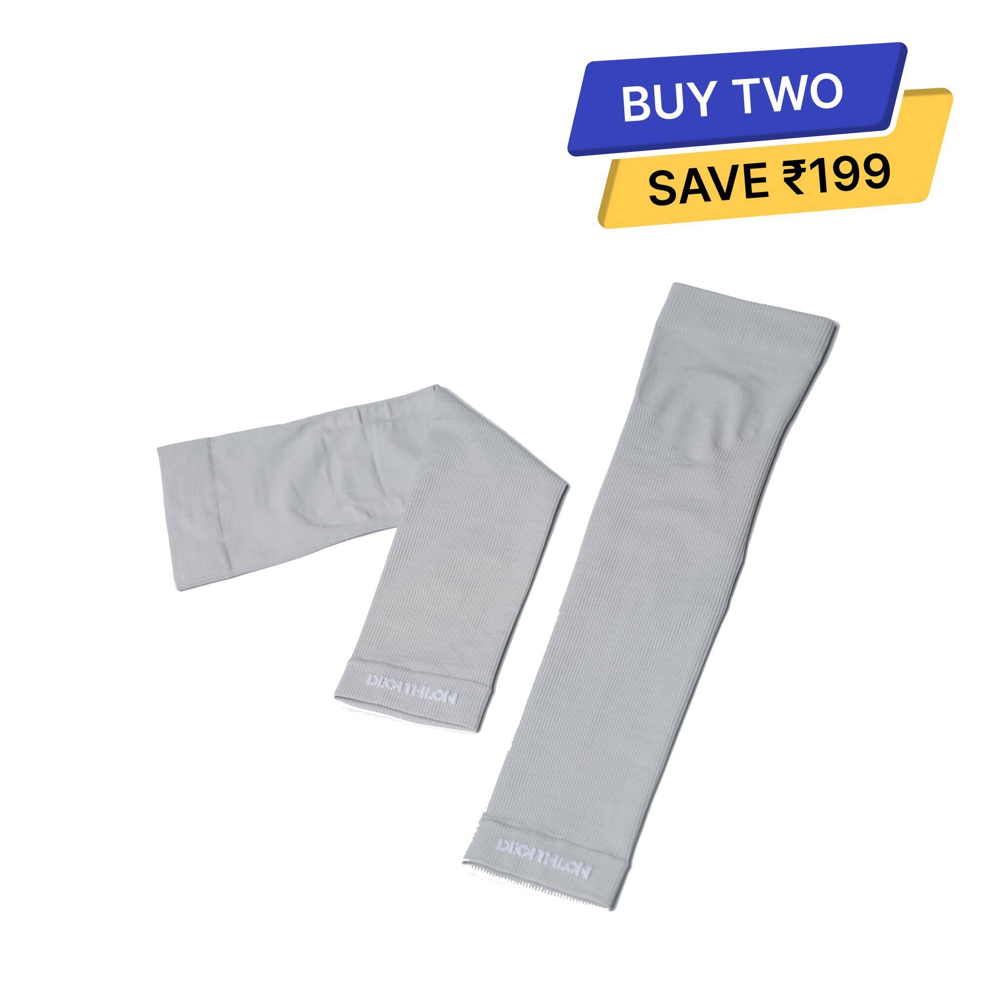 Arm Sleeves UV Cycling Grey -  1