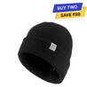 ADULT SKI HAT - FISHERMAN - BLACK