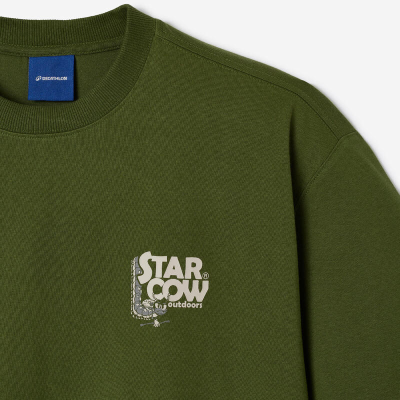 T-shirt Decathlon x Starcow, Vert