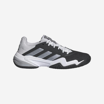 Zapatillas de tenis hombre Multipista - adidas Barricade 13 negro gris blanco