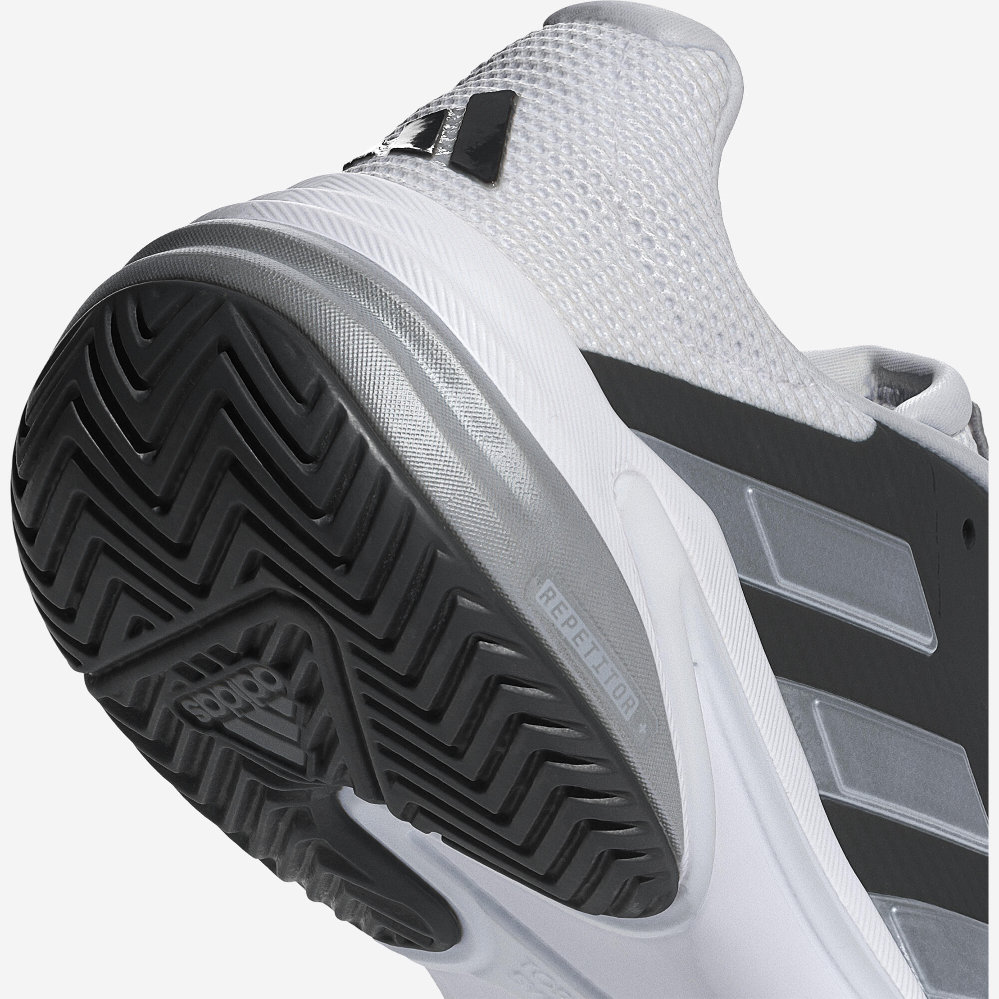 Scarpe tennis uomo ADIDAS BARRICADE 13 nero-grigio-bianco 6/12