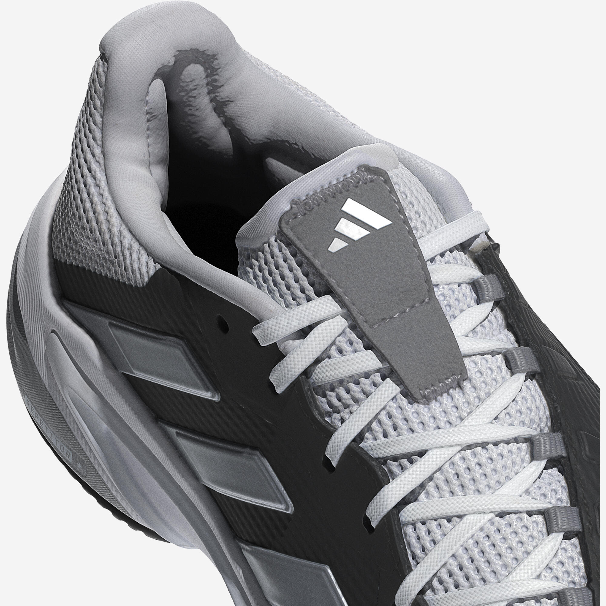Scarpe tennis uomo ADIDAS BARRICADE 13 nero-grigio-bianco 5/12