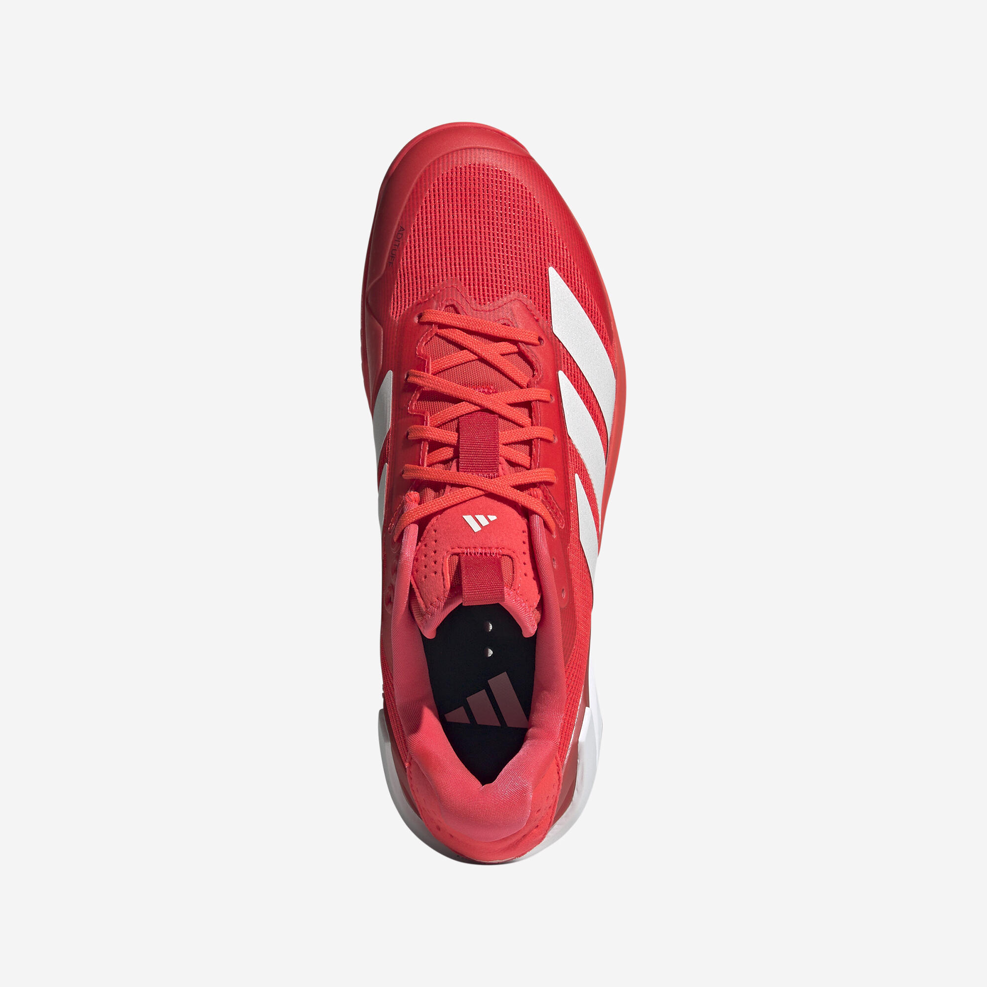 Damen Tennisschuhe Multicourt - Adidas Adizero Ubersonic 4.1 Rot Weiss 7/8