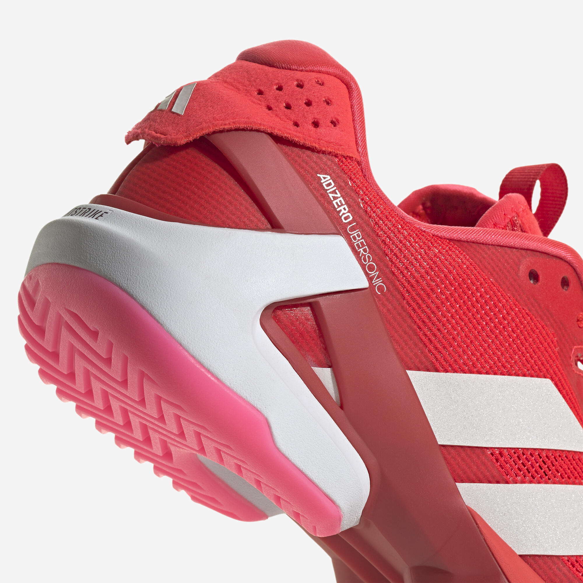 ADIDAS ADIDAS Adizero Ubersonic 5 dámska tenisová obuv červeno-ružová 39 1/3 · záber 7