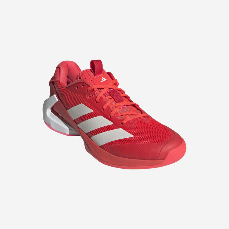 Chaussures de tennis femme Multicourt - Adidas Adizero Ubersonic 5 Rouge Rose